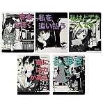 Тетрадь общая А5.48л, клетка, скреп, MANGA ANIME. CITY,5шт/уп,7-48-1245/5
