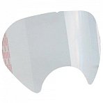 Пленка защитная для полнолицевых масок Jeta Safety 5951, комплект 10 штук, самоклеящаяся, прозрачная