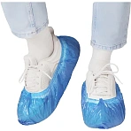 Бахилы п/э Elegreen Особопр. (с2. р), дв, син, ГППНД2-8/18/2р-С-С,6.2г,350пар/уп