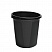 превью Корзина для мусора СТАММ 9л (пластик, черная)