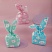 превью Набор подарочных пакетов 13.5×22 см, MESU «Funny pattern», 30 шт
