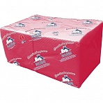 Салфетки Profi Pack 2 сл. 24×24 красные 250 шт./уп.