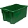 Ящик (лоток) универсальный из ПНД 600×400×300 мм зеленый