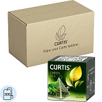 Чай Curtis Green Tea зеленый среднелистов, 300 пирамидок/уп, в гофрокоробе