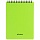 Блокнот А5 60л. на гребне OfficeSpace «Neon», салатовая пластиковая обложка