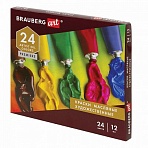 Краски масляные художественные BRAUBERG ART PREMIERE, 24 цвета по 12 мл, профессиональная серия, в тубах
