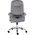 превью Кресло для руководителя Easy Chair СН-277 Бостон серое (ткань, металл)