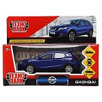 Машина игрушечная Технопарк «Nissan Qashqai», NISSAN, металл., 12см, синий, инерционная, с подвижными элементами
