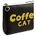 превью Пенал мягкий 200×85×30 MESHU «Coffee cat», искусственная кожа