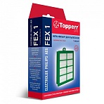 Сменный HEPA-фильтр TOPPERR FEX 1, для пылесосов ELECTROLUX, PHILIPS, AEG
