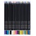 превью Карандаши цветные чёрное дерево BRAUBERG BLACK WOOD, 36 цветов, мягкий грифель 3 мм