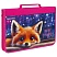 превью Папка на молнии BRAUBERG А4 с ручкой, с органайзером, 1 отделение, «Cute fox»