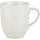 Кофейная пара Мокко белая фарфор, чашка 100мл блюдце d-10см C1627