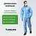 превью Комбинезон одноразовый с капюшоном Lakeland SafeGard 76 синий 45 г/кв.м (размер 60-62, XХXL, ESB428)