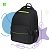 превью Рюкзак Berlingo U3 «Black-green» 41×29.5×13см, 2 отделения, 4 кармана, эргономичная спинка