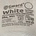 превью Перчатки рабочие защитные Gward White нейлоновые с полиуретановым покрытием белые (4 нити, 13 класс, размер 9 (L), 12 пар в упаковке, PU1001)