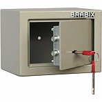 Сейф мебельный BRABIX «D-14m»145×200х150 мм3 кгключевой замоккрепление к стене291160