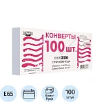 Конверт ForPost «Куда-Кому» E65, стрип (110×220, 100шт/уп, 12уп/кор)