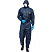 превью Комбинезон многоразовый с капюшоном Jeta Safety JPC75b синий 55 г/кв.м (размер L)