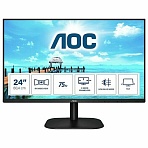 Монитор AOC 24B2XH 23.8" (60 см)/1920×1080/16:9/IPS/4ms/250cd/HDMI/VGA/черный
