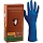 Перчатки латексные смотровые КОМПЛЕКТ 25 пар (50шт), повышенной прочности, размер M (средний), удлиненные, синие, SAFE&CARE High Risk