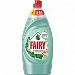 Средство для мытья посуды, 900 мл, FAIRY (Фейри) Нежные руки «Чайное дерево и мята»