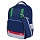 Рюкзак BRAUBERG KIDS FLOSSY, 2 отделения, 3 кармана, «Galaxy Dino», 3D-панель, 40×28х18 см