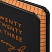 превью Ежедневник датированный 2023 А5 138×213 мм BRAUBERG «Chameleon», под кожу, черный/оранжевый