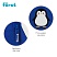 превью Рюкзак Först F-Kids «Frosty Friend» 21×14×7.5см, 1 отделение, уплотненная спинка