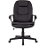 превью Кресло для руководителя Комус Мебель (Easy Chair) 668 чёрное (экокожа, пластик)