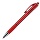 Ручка шариковая Attache Happy, красный корпус,цвет чернил-синий