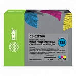 Картридж струйный CACTUS совместимый (C8766HE) Deskjet 460/5743/PSC3183/ D5063, №135, цветной, 15 мл