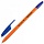 Ручка шариковая BRAUBERG «X-333 Orange», СИНЯЯ, корпус оранжевый, узел 0.7 мм, линия письма 0.35 мм