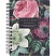 превью Тетрадь общая, BS, А5, 120л., клетка, твердый, спираль. Flora, букет N4203
