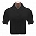 превью Рубашка поло черная с коротким рукавом (размер XXXL, 190 г/кв. м. )