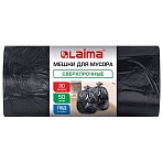 Мешки для мусора 30 лчерныев рулоне 50 штуксверхпрочныеПВД 30 мкм50×58 смLAIMA702650