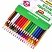 превью Карандаши цветные BRAUBERG KIDS NEW, 36 цветов, трехгранные, грифель 3 мм