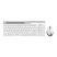 превью Набор клавиатура+мышь A4Tech Fstyler (FB2535C ICY WHITE) клав, мышь:бел/сер