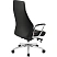 превью Кресло для руководителя Комус Мебель (Easy Chair) 598 чёрное (экокожа, алюминий)