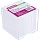 Блок-кубик запасной Attache (90x90x50мм, белый)