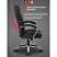 превью Кресло для руководителя Комус Мебель (Easy Chair) 561 чёрное (рециклированная кожа с компаньоном, металл хромированный)