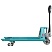 превью Тележка гидравлическая RT30-1150×550-P/P, PROLIFT PRO RT30, г/п 3000кг Бирюз