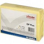 Салфетка хозяйственная универсальная Vileda GP Plus желтая (25 штук в упаковке)