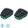 Фильтр противогазовый PHSV 92001 A1B1E1K1 с угольным слоем (2 штуки в упаковке)