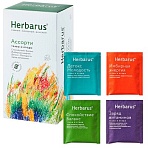Чай HERBARUS «Ассорти» травяной24 пакетика в конвертах по 1.8 г