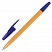 превью Ручка шариковая Corvina 51, корпус оранжевый, 1 мм, синяя