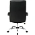 превью Кресло для руководителя Комус Мебель (Easy Chair) 586 чёрное (экокожа, металл хромированный)