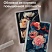 превью Тетрадь А4 96 л. BRAUBERG, на сшивке с корешком, клетка, обложка картон, «Flowers»