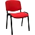 превью Стул офисный Easy Chair Изо/Iso красный (ткань, металл) (550721)