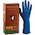 Перчатки латексные смотровые КОМПЛЕКТ 25 пар (50 шт. ), повышенной прочности, удлиненные, размер L(большой), синие, SAFE&CARE High Risk TL210